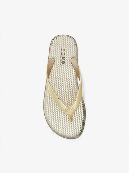 Jet Set Metallic PVC Flip-Flop