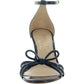 Flamenco Womens Leather Strappy Wedge Heels
