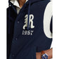 Fleece Hooded Baseball Jacket