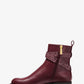 Rory Faux Leather and Logo Ankle Boot