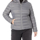 Zip Front Horizontal Quilt Packable Jacket M823157QZ