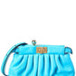 FENDI Peekaboo Leather Clutch