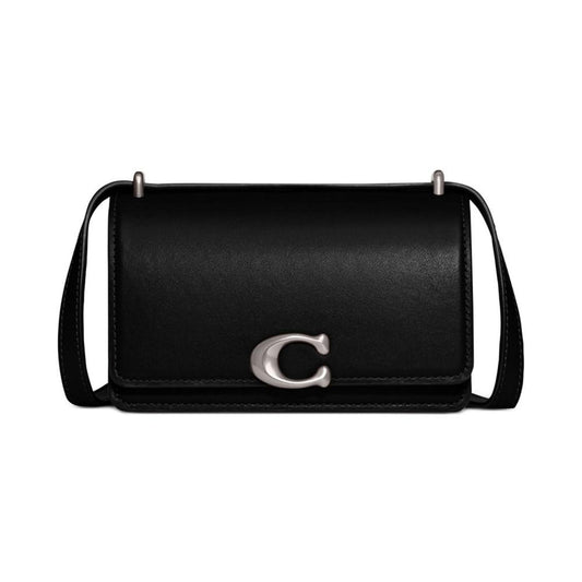 Luxe Refined Calf Leather Bandit Crossbody Bag