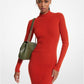 Ribbed Merino Wool Blend Dress