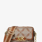 Parker Medium Empire Logo Jacquard Crossbody Bag