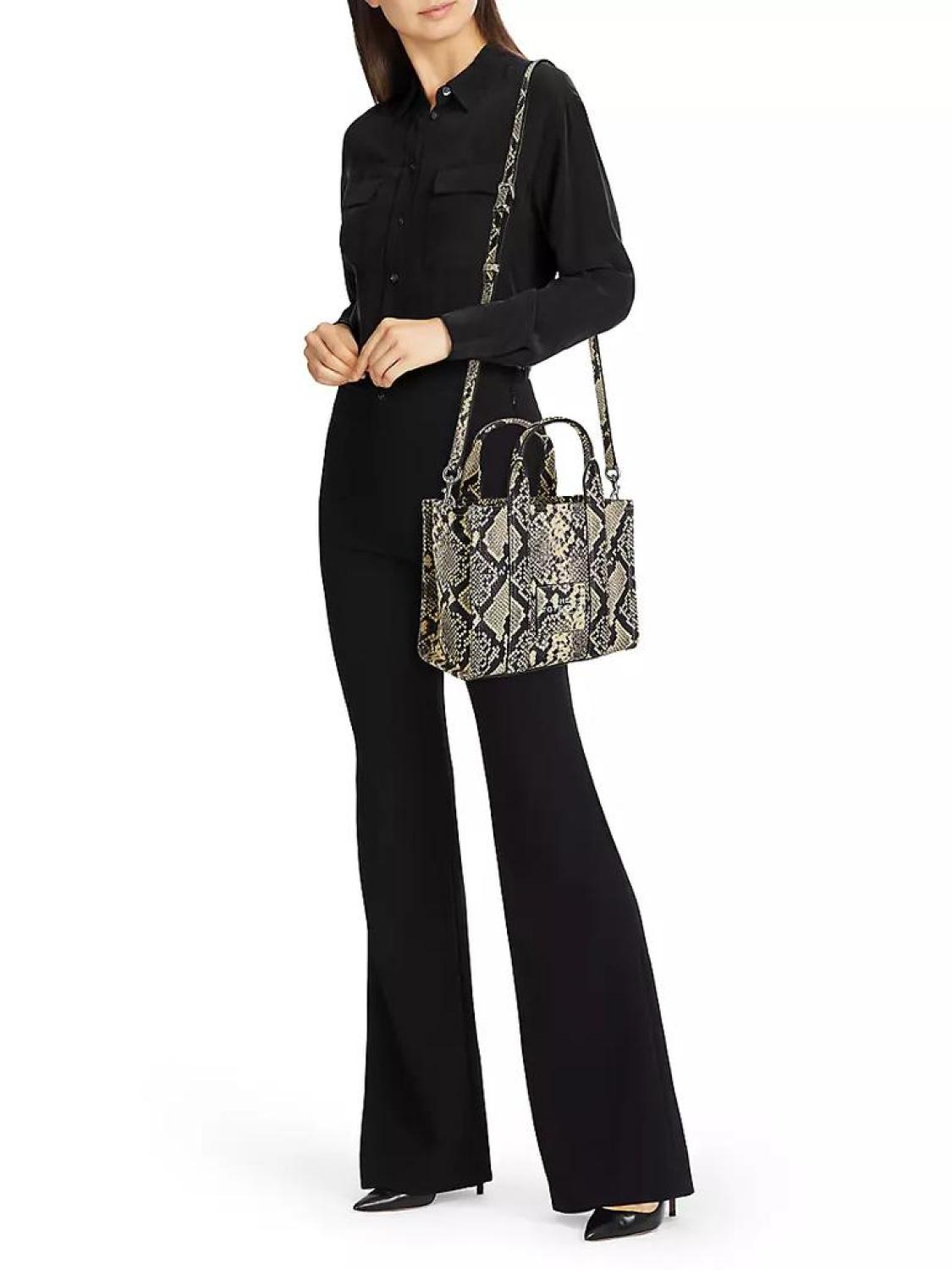 The Snakeskin Small Tote