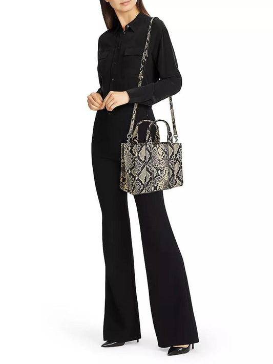 The Snakeskin Small Tote