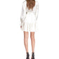 Foil Paisley Shift Dress