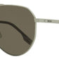 Hugo Boss Men's Pilot Sunglasses B1473FSK 6LBIR Ruthenium 61mm