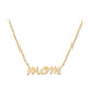 Gold-Tone Mom Pendant Necklace, 16" + 3" extender