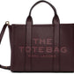 Burgundy 'The Leather Medium Tote Bag' Tote