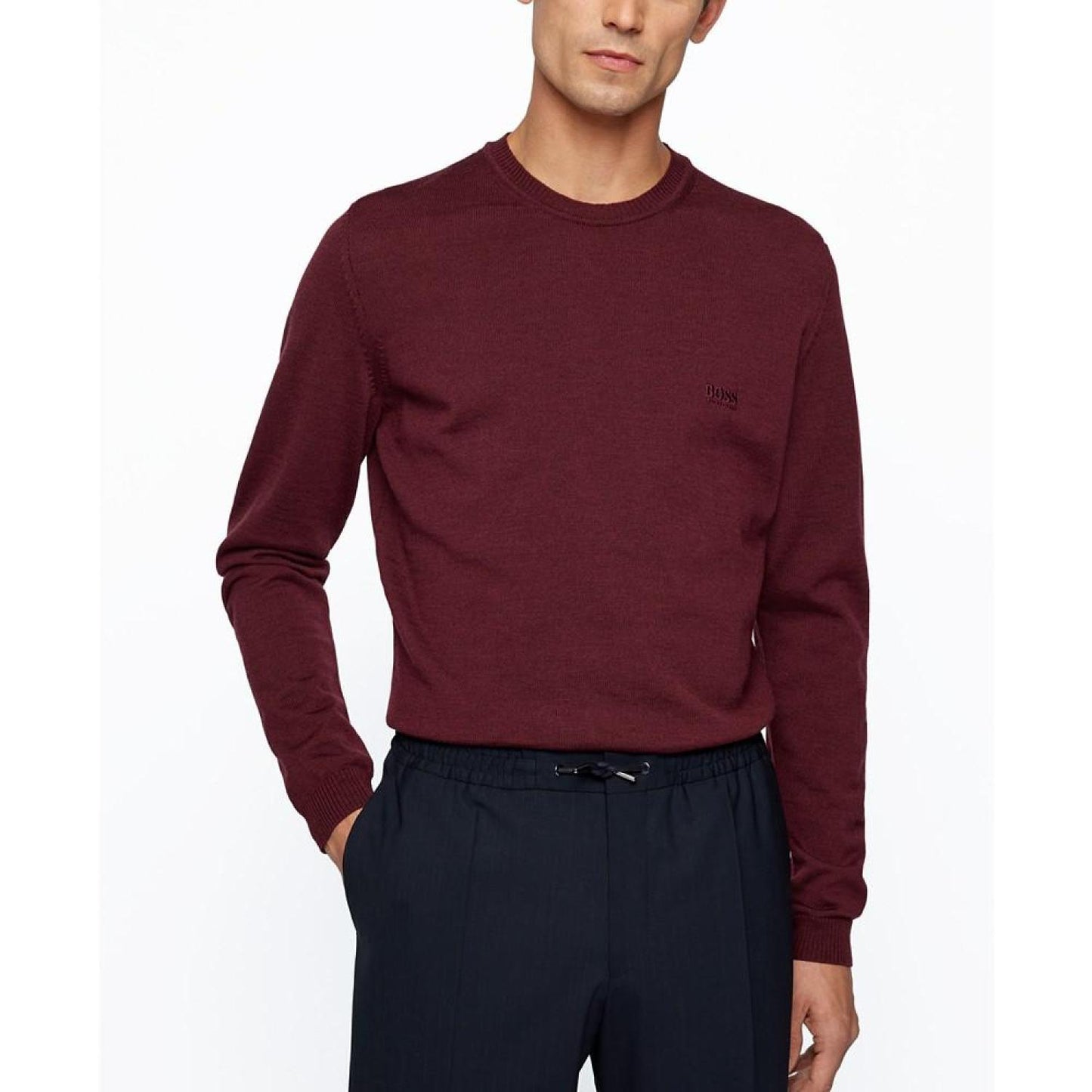 Men's Regular-Fit Merino Sweater