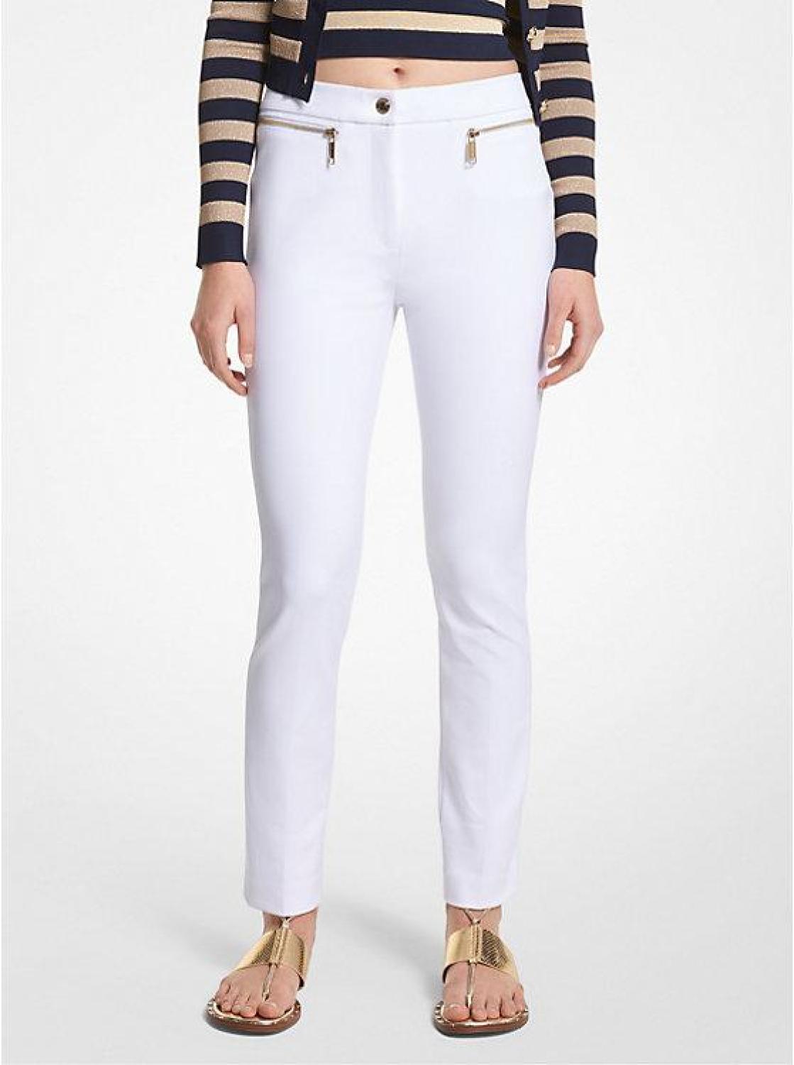 Stretch Crepe Pants