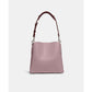 Pebble Leather Willow Bucket Bag with Convertible Straps