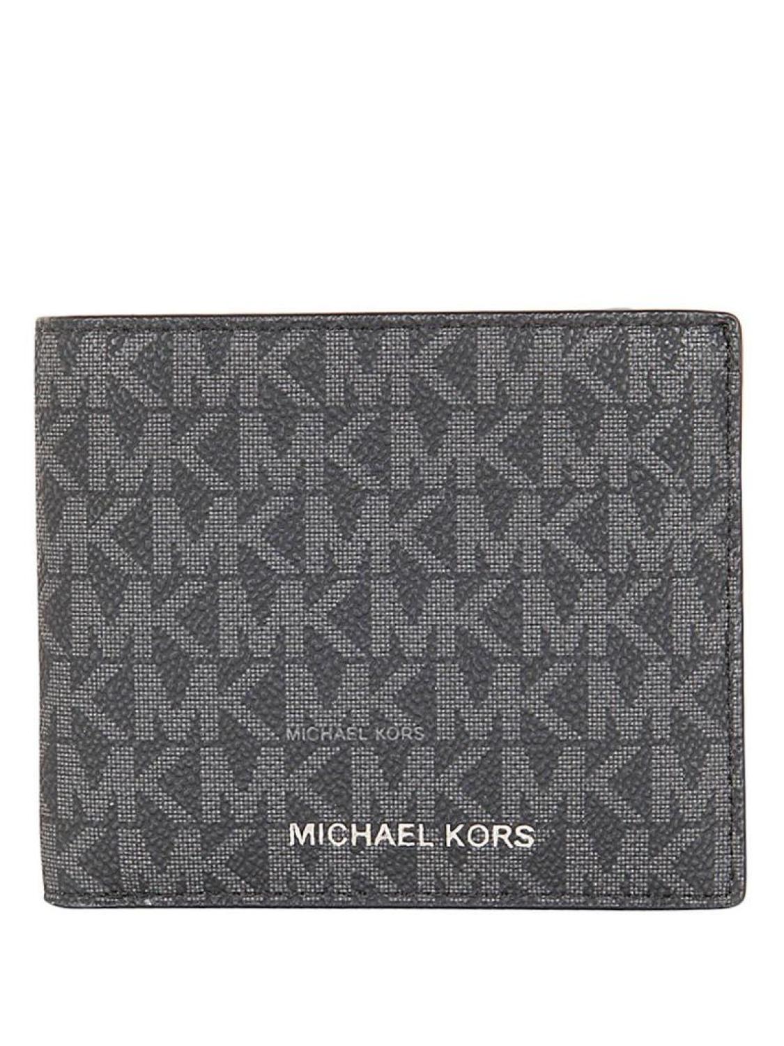 Michael Kors Monogram Bi-Fold Wallet