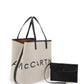 Stella mccartney organic cotton canvas tote bag