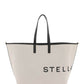 Stella mccartney canvas tote bag with logo
