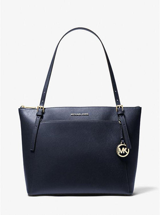 Voyager Large Saffiano Leather Tote Bag