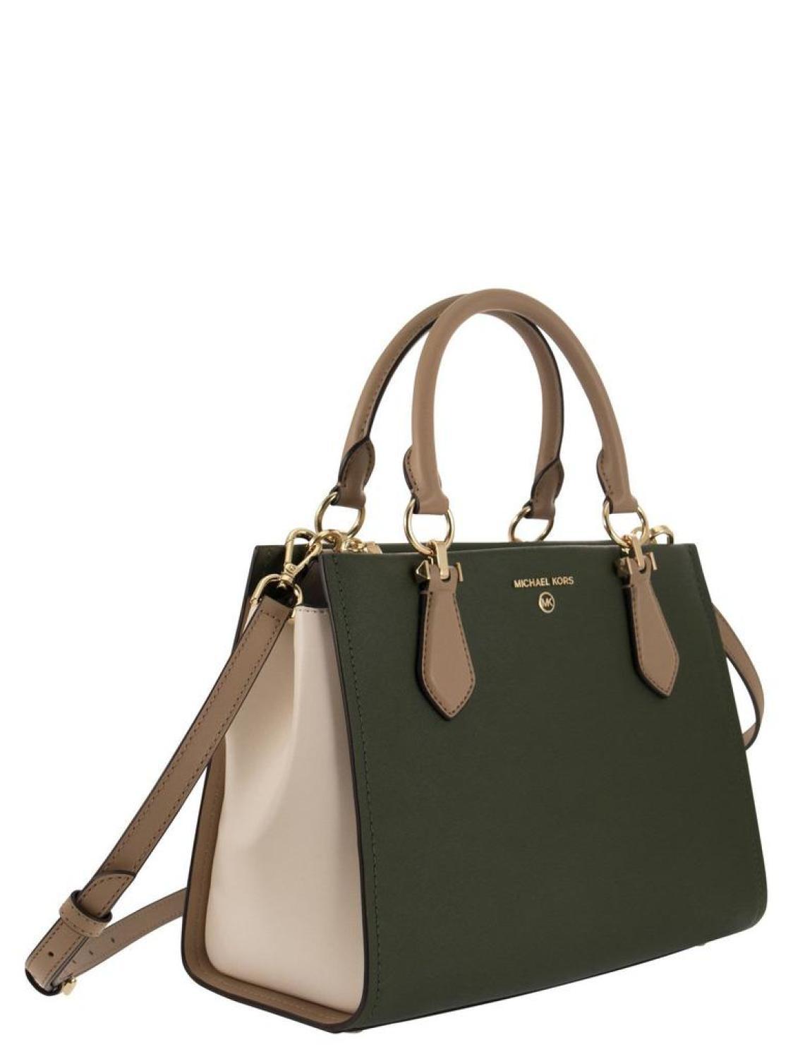 Michael Michael Kors Marilyn Logo Plaque Medium Tote Bag