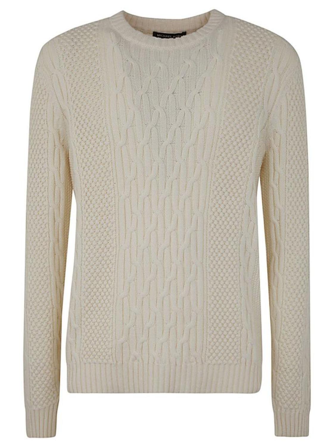 Michael Kors Crewneck Cable-Knit Sweater