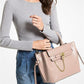 Hamilton Legacy Large Leather Belted Satchel