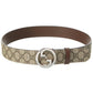 Gucci Blondie GG Supreme Canvas & Leather Belt
