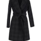 Michael Michael Kors Fringe Belted Coat