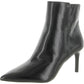 Womens Patent Pointed Toe Booties
