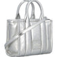 Marc Jacobs Logo Patch Metallic Effect Tote Bag
