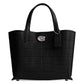 Embossed Croc Willow Tote 24