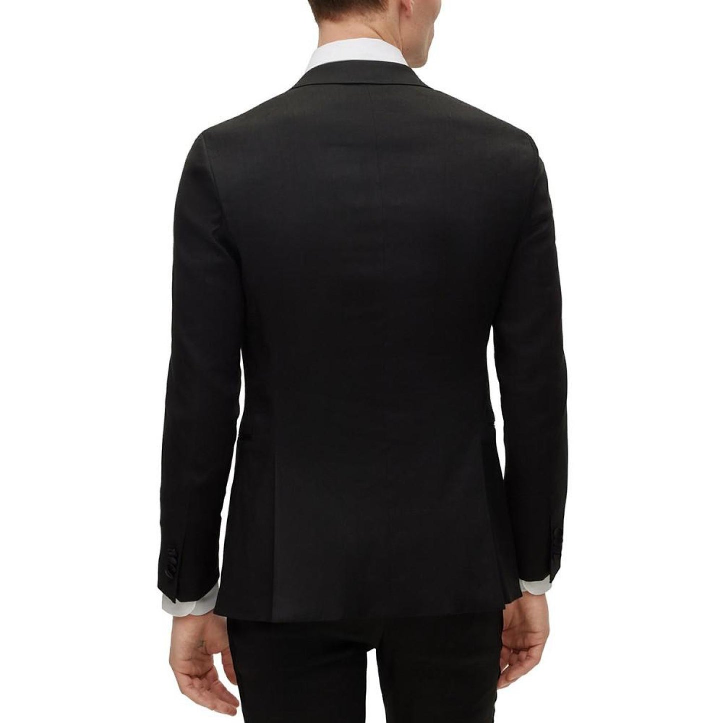 Men's Slim-Fit Blend Suit, 2 Piece Set