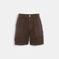 Coach Outlet Distressed Denim Shorts
