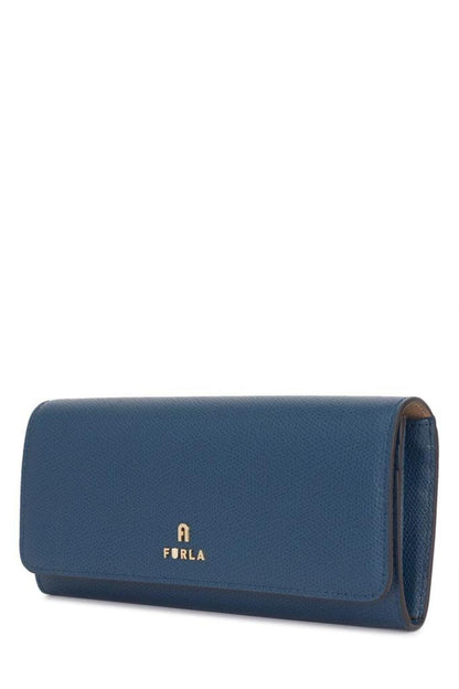 Furla Logo Plaque Snapped Wallet