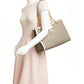 Gucci Padlock GG Supreme Medium Canvas & Leather Shoulder Bag