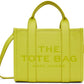 Yellow 'The Leather Small Tote Bag' Tote