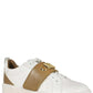 Michael Michael Kors Emmett Two-Tone Logo Embellished Sneakers