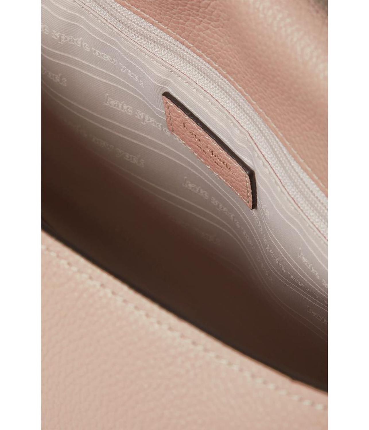 New Core Pebble Pebbled Leather Medium Convertible Flap Shoulder Bag