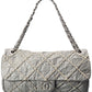 Chanel Blue Quilted Lambskin Leather Medium Flap Bag (Authentic Pre-Owned)