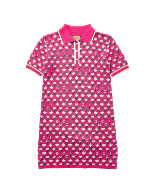 Gucci Allover Jacquard Dress