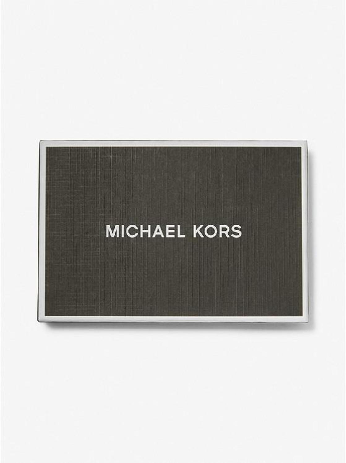 Logo Slim Billfold Wallet with Keychain