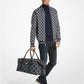 Varick Empire Logo Jacquard Duffel Bag