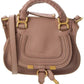Chloé Marcie Mini Double Carry Leather Shoulder Bag