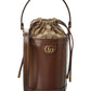Gucci Ophidia Mini Leather Bucket Bag