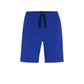 Stretch-cotton shorts with embroidered logo