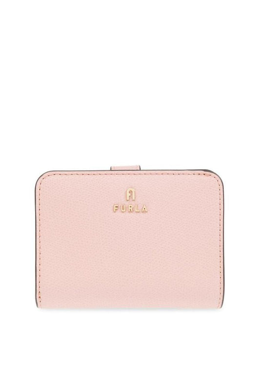 Furla Logo Lettering Compact Wallet