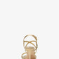 Veronica Metallic Leather Sandal