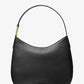 Kensington Large Pebbled Leather Hobo Shoulder Bag