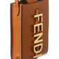 FENDI Fendigraphy Leather Phone Pouch