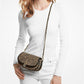 Mila Small Leopard Print Calf Hair Shoulder Bag