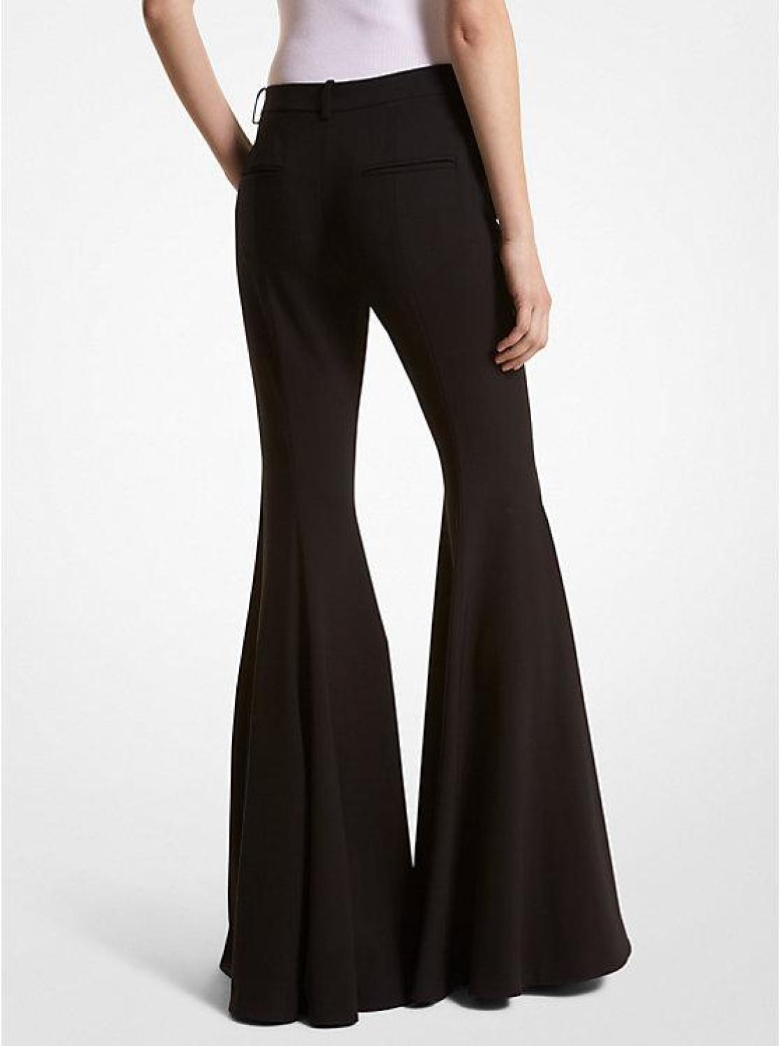 Joplin Wool Bell-Bottom Trousers